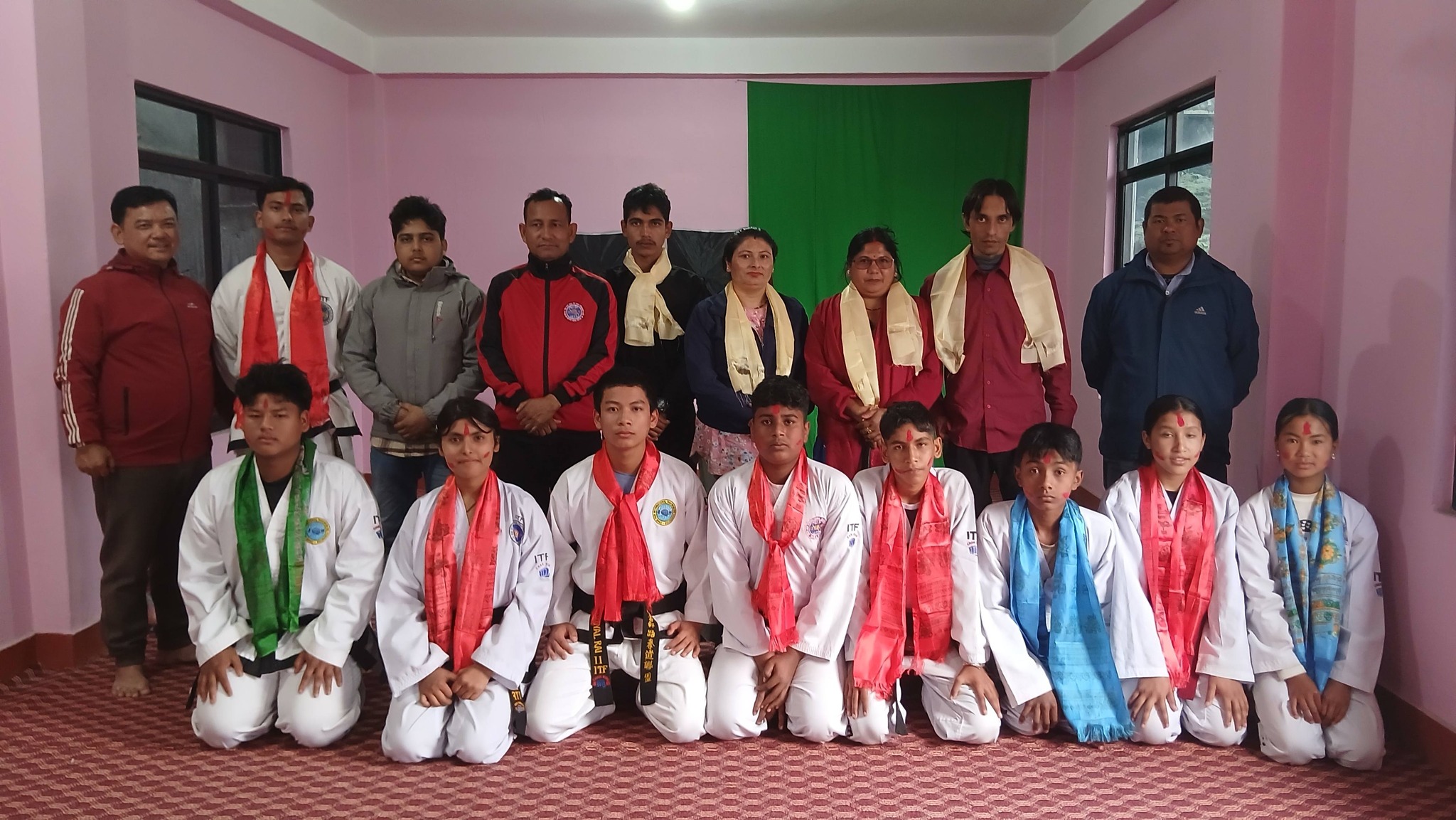 प्रतियोगिताको लागि आईटिएफ खेलाडीलाई बिदाई