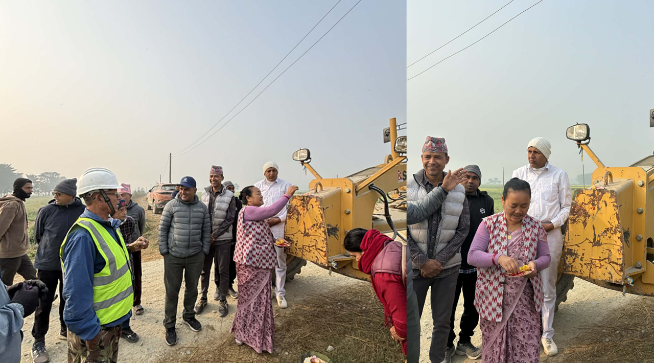 कानेपोखरी गाउँपालिकामा दुई ठुला योजनाको काम सुरु