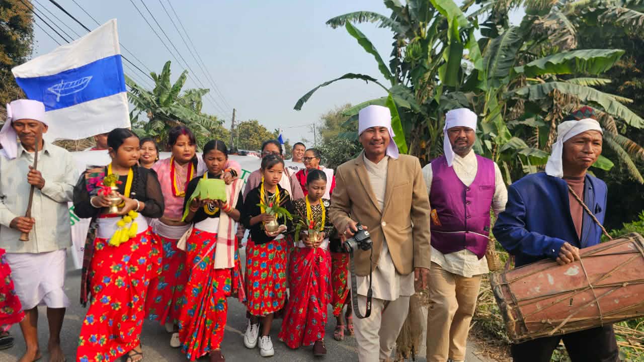 माझी समुदायले कालिकोशीमा मनाए ‘लदी पूजा तथा घाट पूजा’