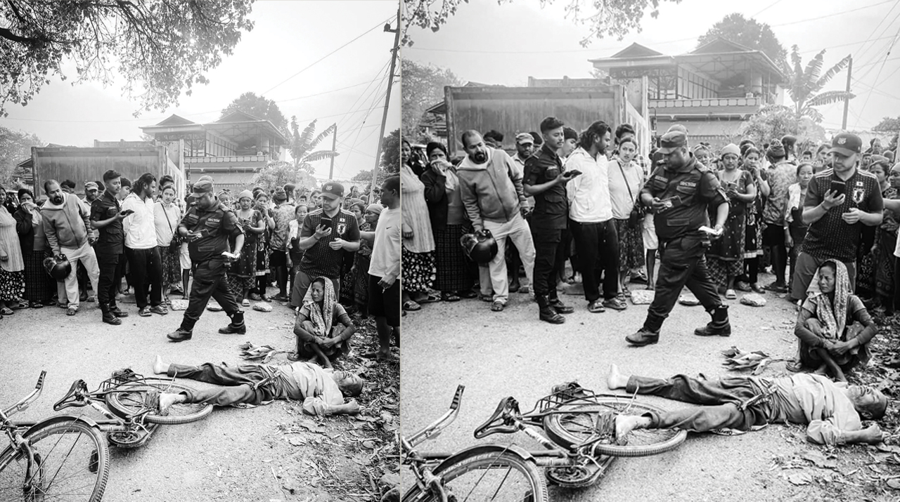 सडक दुर्घटनामा परी कानेपोखरीमा एक जनाको मृत्यु