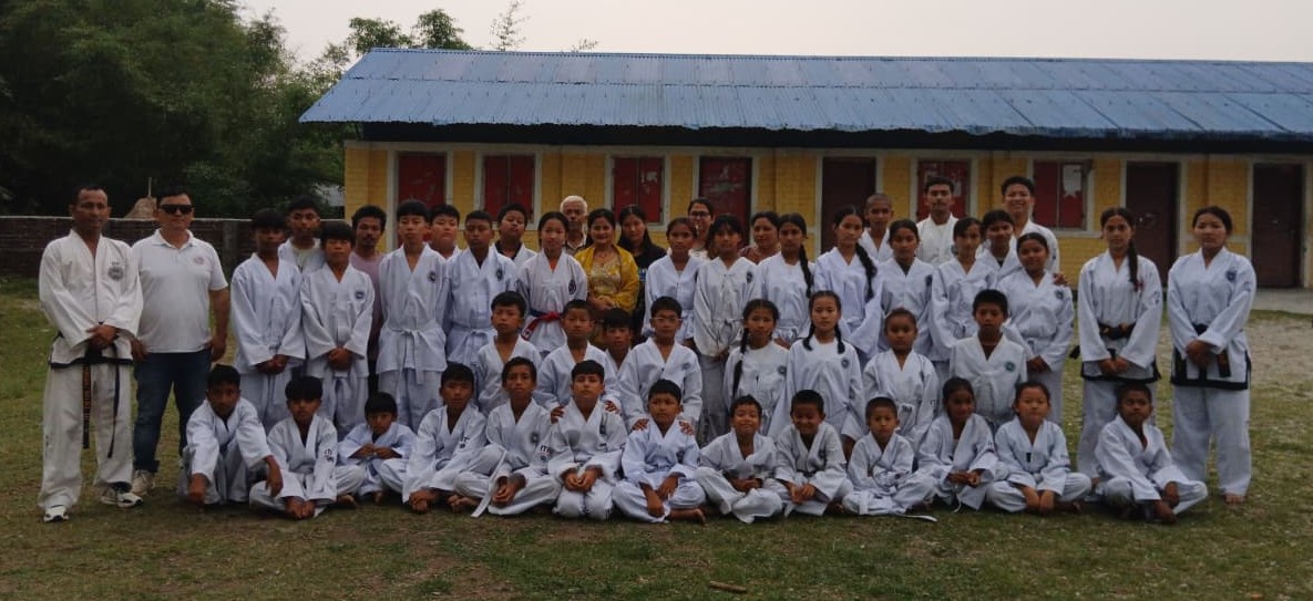 सिएच आईटिएफ तेक्वान्दो संघको ३६ खेलाडीको बेल्ट ग्रेडिङ्ग