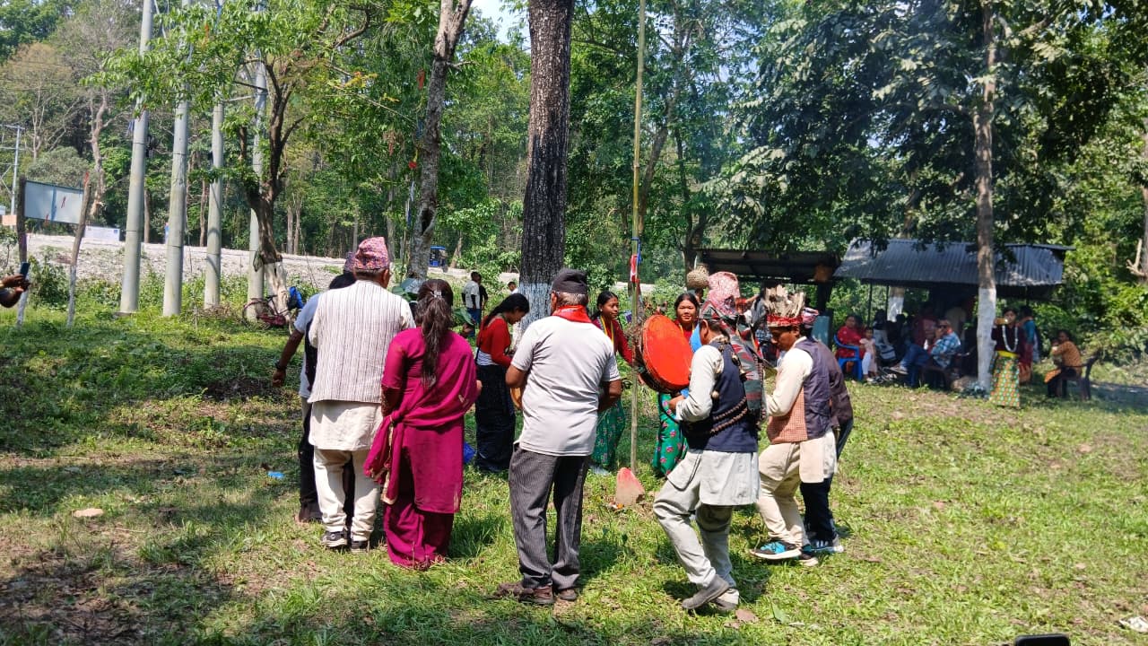 कानेपोखरीमा थामी जातीले भव्यरुपमा मनाए ‘भुम्या पूजा’